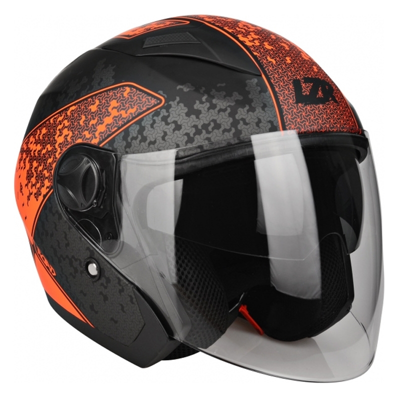 Lazer JH-1 Road Tech Open Helmet Black-Fluo Red rasprodaja