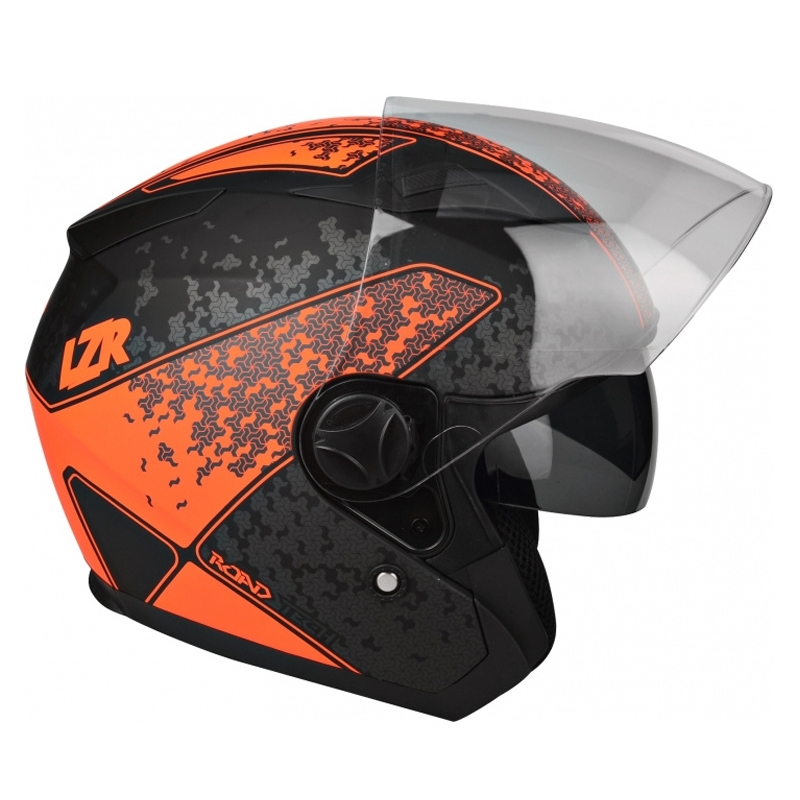 Lazer JH-1 Road Tech Open Helmet Black-Fluo Red rasprodaja