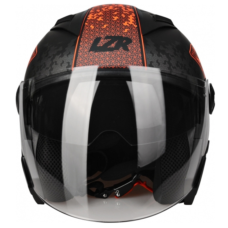 Lazer JH-1 Road Tech Open Helmet Black-Fluo Red rasprodaja