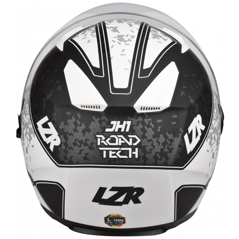 Lazer JH-1 Road Tech kaciga s otvorenim licem Black White Matte rasprodaja