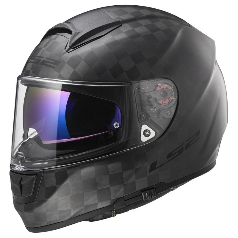 Motociklistička kaciga LS2 FF397 Vector Solid Carbon Black Mat rasprodaja