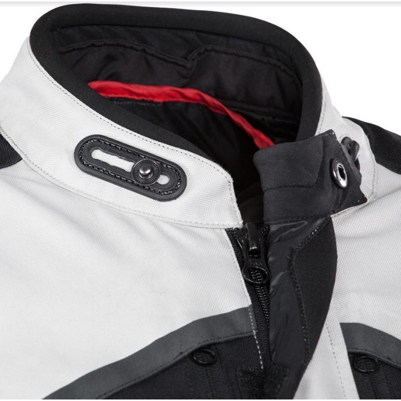 Motociklistička jakna Ozone Explorer II sivo-crna