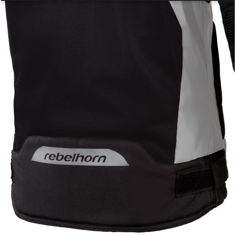 Rebelhorn Hiflow III ženska moto jakna srebrno-crna rasprodaja
