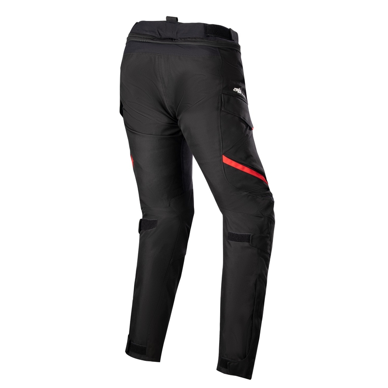 Ženske motociklističke hlače Alpinestars Stella Andes Drystar Honda crno-sivo-crvene