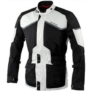 Motociklistička jakna Ozone Explorer II sivo-crna