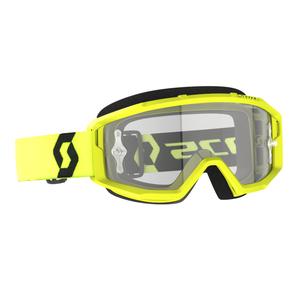 Motocross naočale SCOTT PRIMAL CLEAR crno-fluo žute