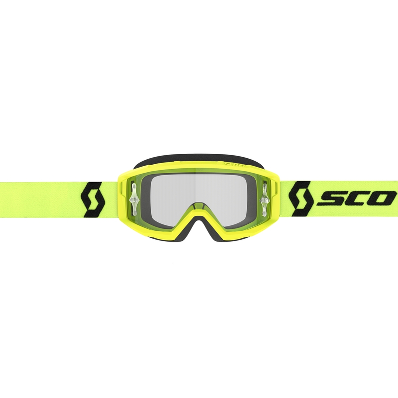 Motocross naočale SCOTT PRIMAL CLEAR crno-fluo žute