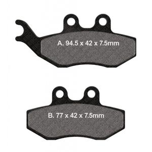 Brzdové destičky EBC