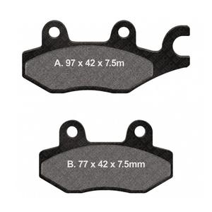 Brzdové destičky EBC