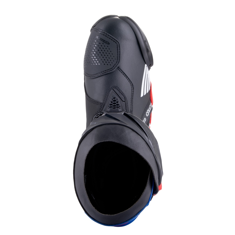 Alpinestars Supertech R Honda motociklističke čizme crno-crvene fluo-plavo-bijele