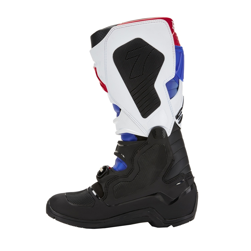 Alpinestars Tech 7 Enduro Drystar Honda motociklističke čizme crno-plavo-bijelo-crvene