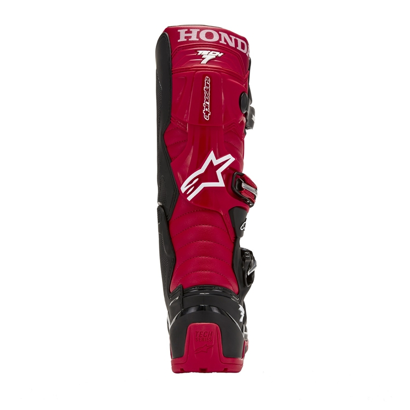 Alpinestars Tech 7 Enduro Drystar Honda motociklističke čizme crno-crvene