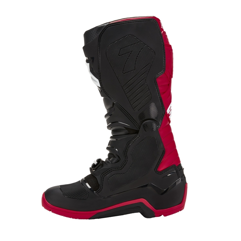 Alpinestars Tech 7 Enduro Drystar Honda motociklističke čizme crno-crvene