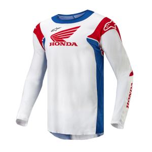 Motocross dres Alpinestars Racer Iconic Honda Collection 2024 bijelo-plavo-crveno-crno