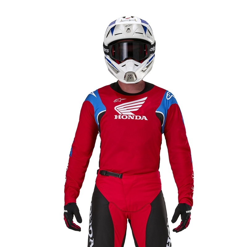 Alpinestars Racer Iconic Honda Collection Motocross dres crveno-crno-plavo-bijeli