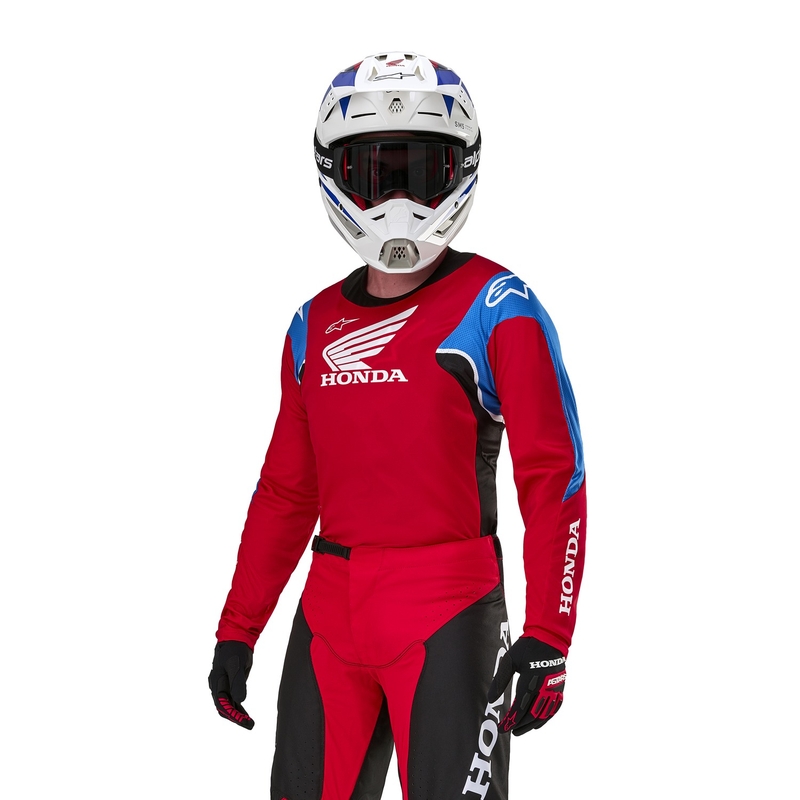 Alpinestars Racer Iconic Honda Collection Motocross dres crveno-crno-plavo-bijeli