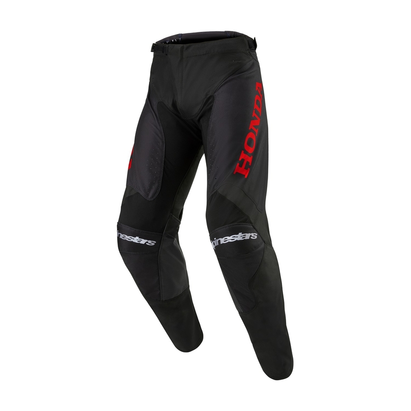 Motocross hlače Alpinestars Racer Iconic Honda Collection crno-crvene