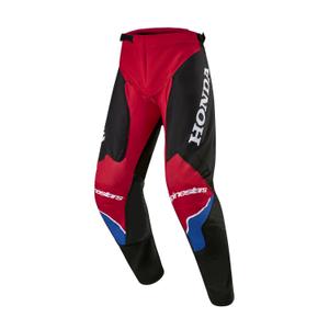 Alpinestars Racer Iconic Honda Motocross Pants 2024 Kolekcija crveno-crno-plavo-bijelo