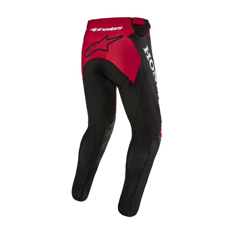 Kolekcija Alpinestars Racer Iconic Honda Motocross Hlače crveno-crno-plavo-bijelo