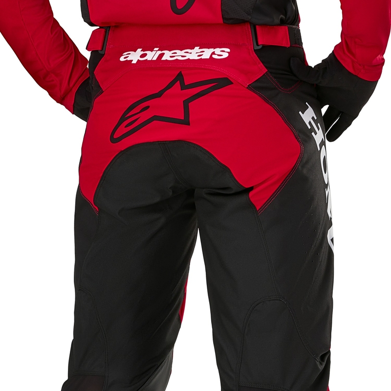 Kolekcija Alpinestars Racer Iconic Honda Motocross Hlače crveno-crno-plavo-bijelo