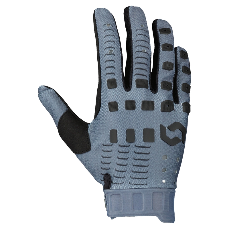 SCOTT PODIUM PRO motocross rukavice sivo-crne