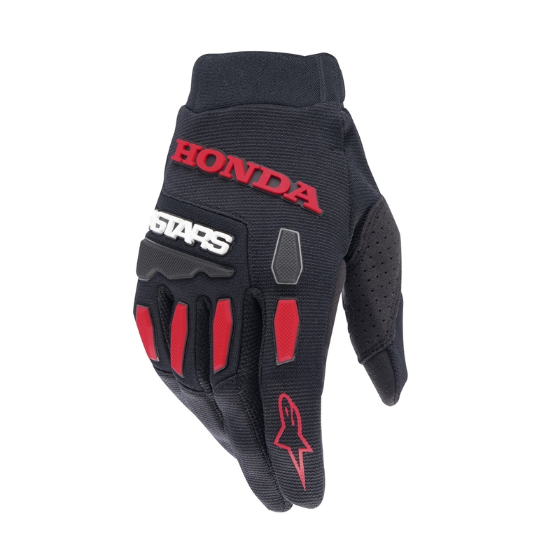 Alpinestars Full Bore Honda Collection Motocross rukavice crno-crvene