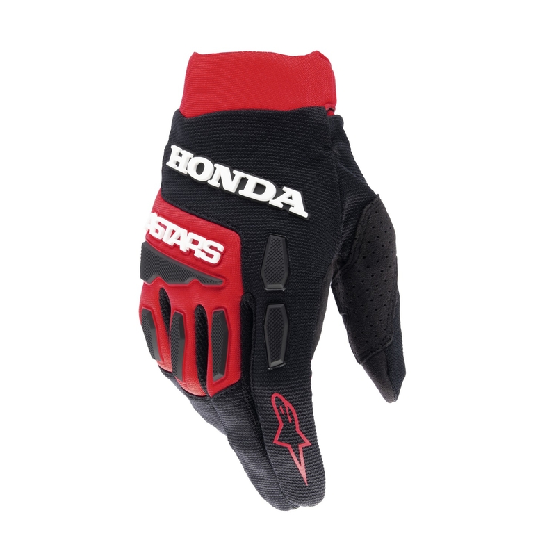 Alpinestars Full Bore Honda Collection Motocross rukavice crveno-crne