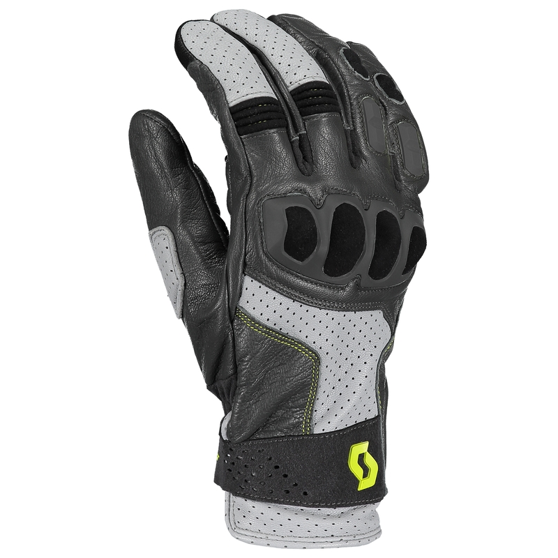 Kožne rukavice SCOTT SPORT ADV sivo-zelene
