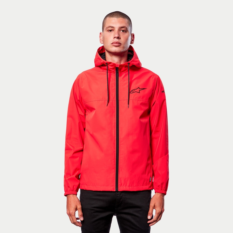 Alpinestars Treq Windbreaker jakna crvena fluo-crna
