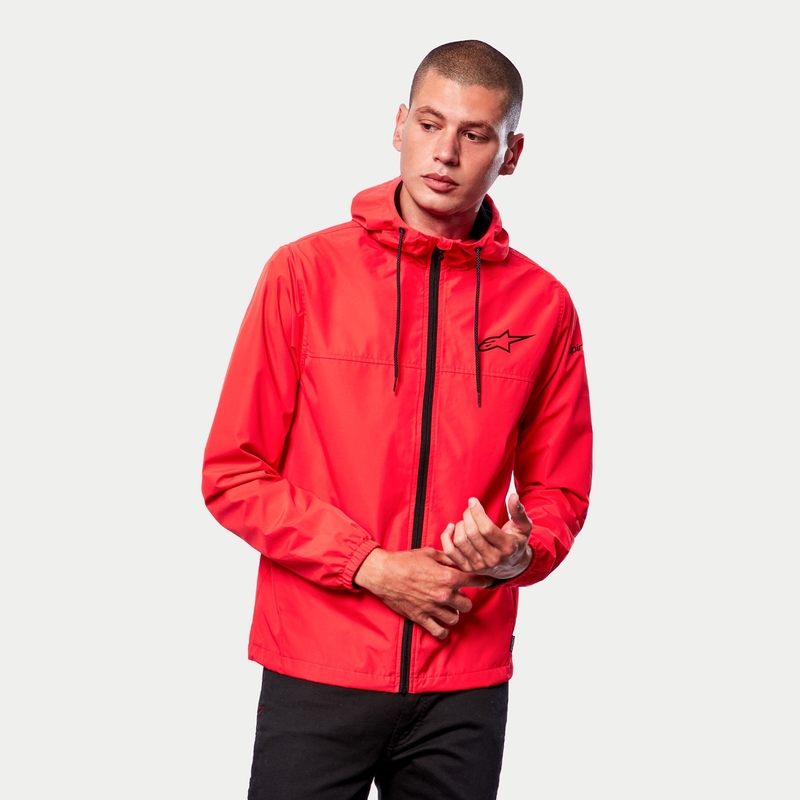Alpinestars Treq Windbreaker jakna crvena fluo-crna