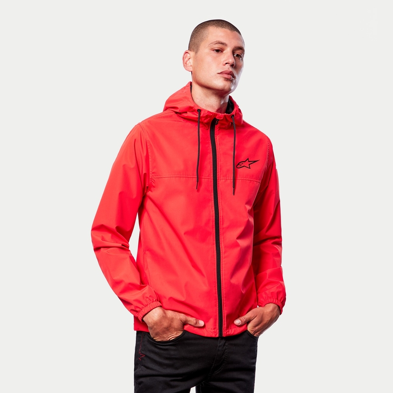 Alpinestars Treq Windbreaker jakna crvena fluo-crna