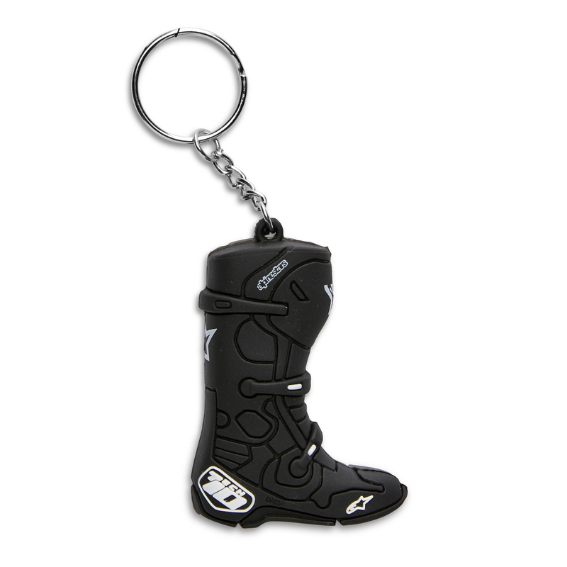 Privjesak za ključeve Alpinestars New Tech 10 Boot crni