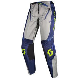 SCOTT X-PLORE motocross hlače plavo-sive