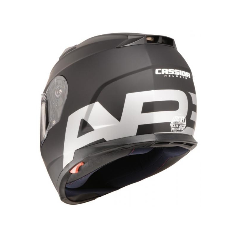Cassida Apex Vision motociklistička kaciga crna mat-reflektirajuća siva