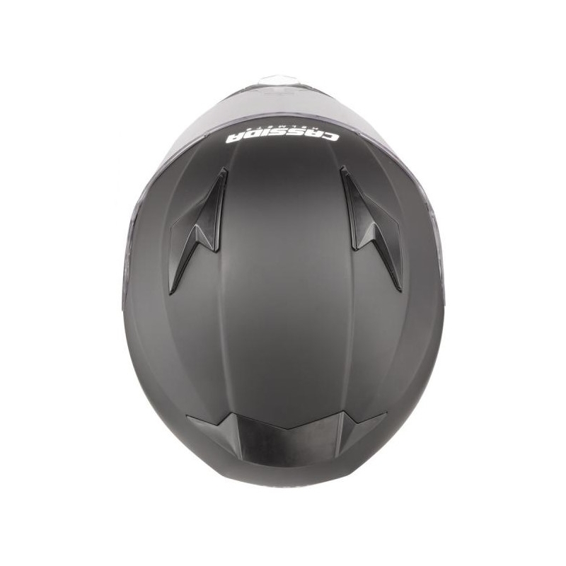Cassida Apex Vision motociklistička kaciga crna mat-reflektirajuća siva