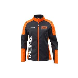 Ženska softshell jakna KTM Team crno-narančasta