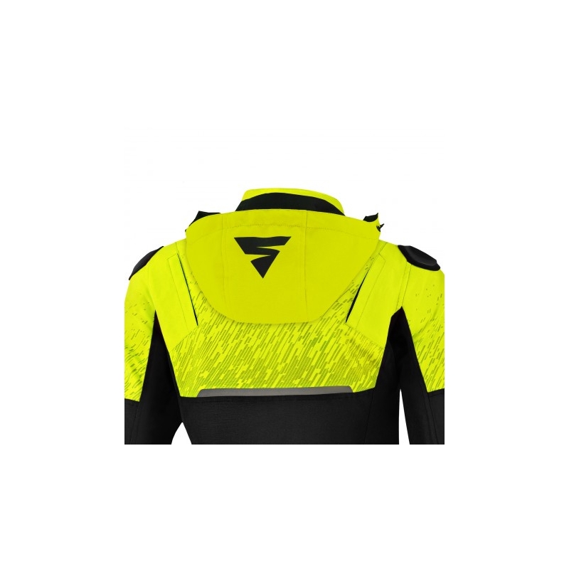 Kapuljača za žensku jaknu Shima Drift fluo žuta