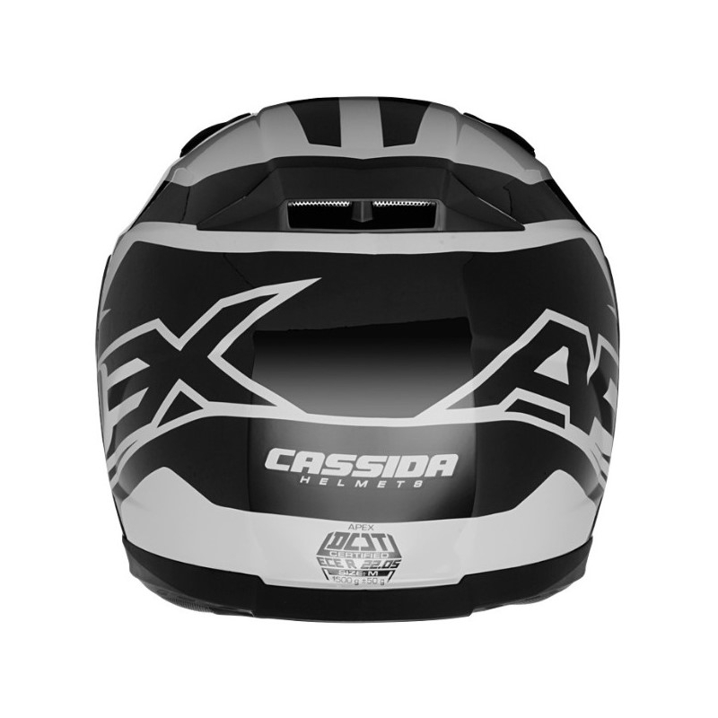 Cassida Apex Contrast sivo-crna motociklistička kaciga rasprodaja