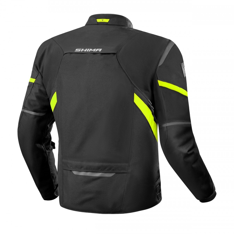 Shima Rush 2.0 motoristička jakna crno-fluo žuta