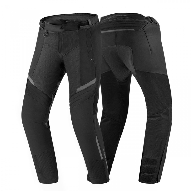 Ženske motociklističke hlače Shima Rush Vented 2.0 crne