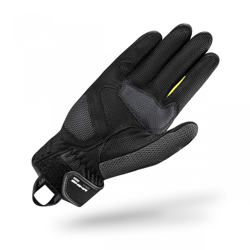 Motociklističke rukavice Shima Hero crno-fluo žute