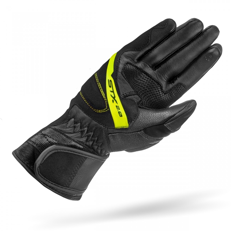 Motociklističke rukavice Shima STX 2.0 crno-fluo žute