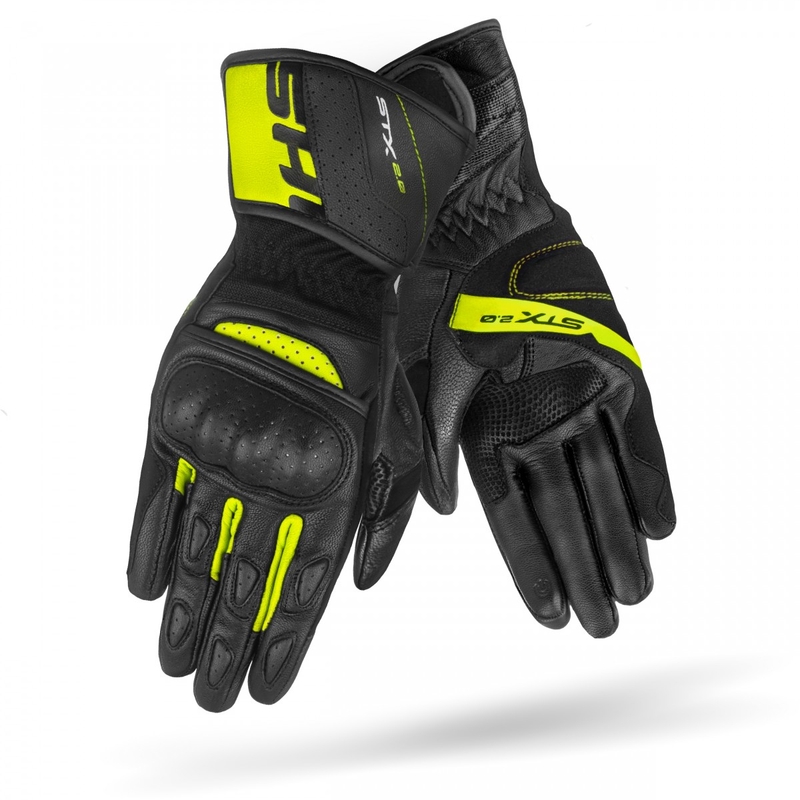 Motociklističke rukavice Shima STX 2.0 crno-fluo žute
