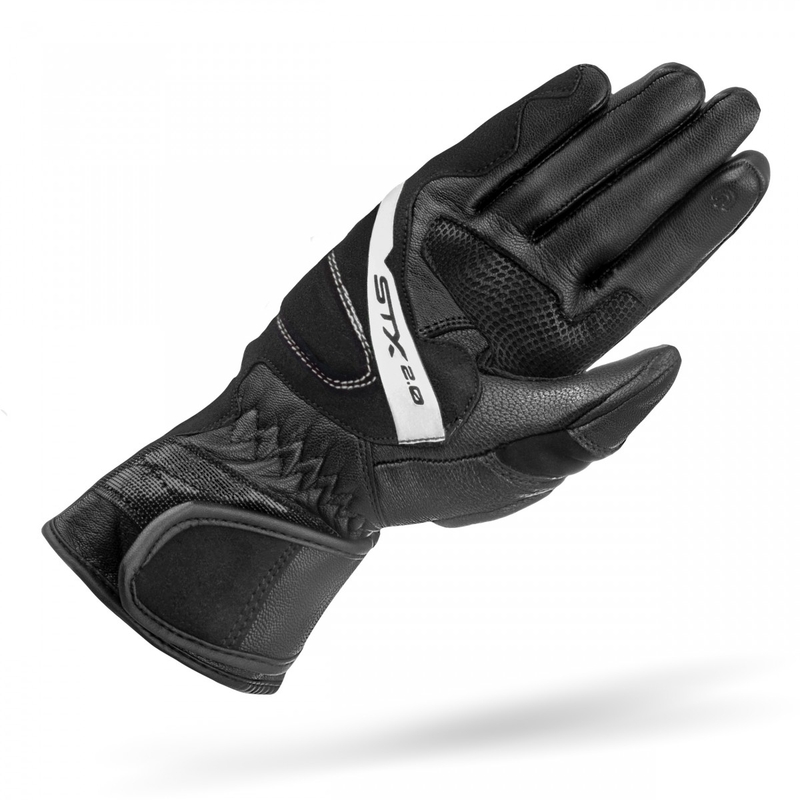 Motociklističke rukavice Shima STX 2.0 crno-bijele