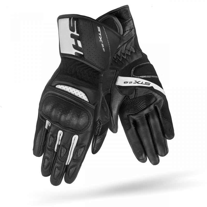 Motociklističke rukavice Shima STX 2.0 crno-bijele