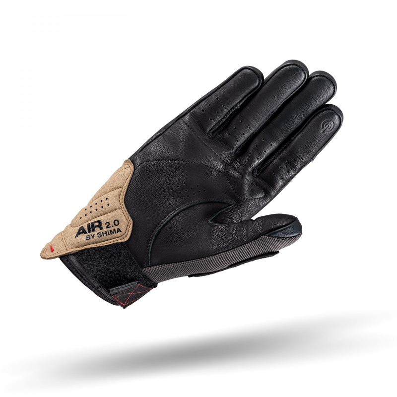 Motociklističke rukavice Shima Air 2.0 crno-smeđe