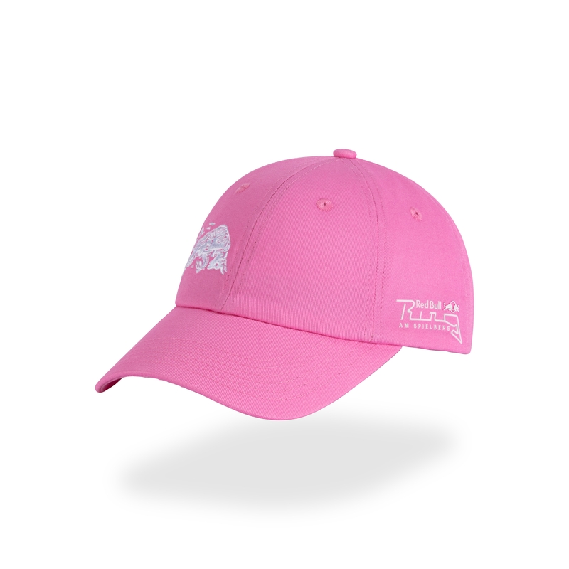Red Bull Ring Pink Curved Cap ružičasta