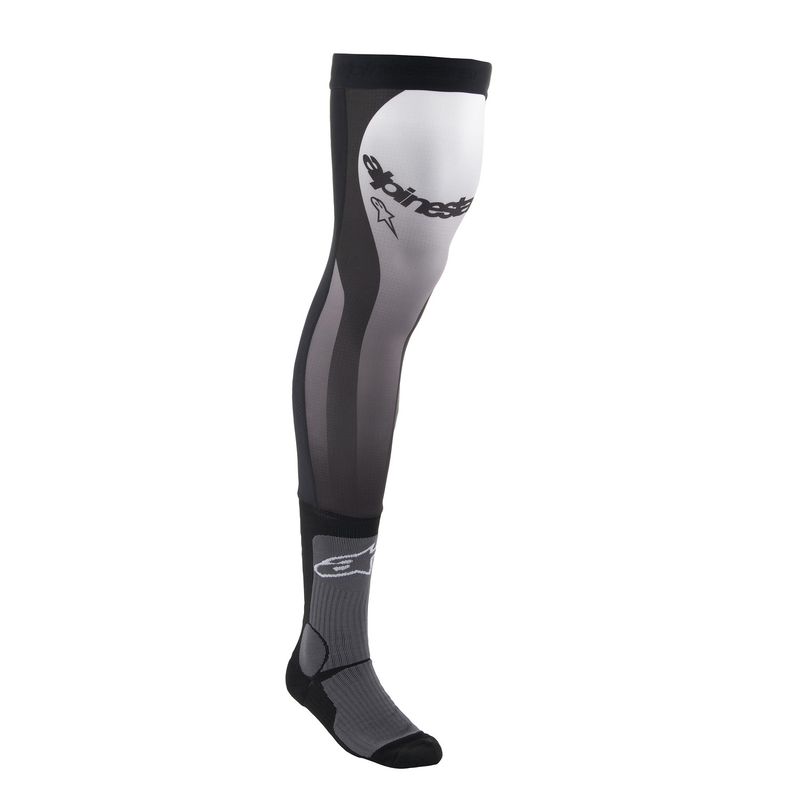 Alpinestars Knee Brace čarape crno-bijele