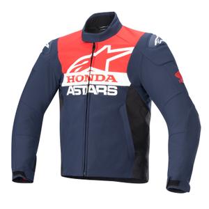 Motociklistička jakna Alpinestars SMX Waterproof Honda 2024 plavo-crno-crveno-bijela