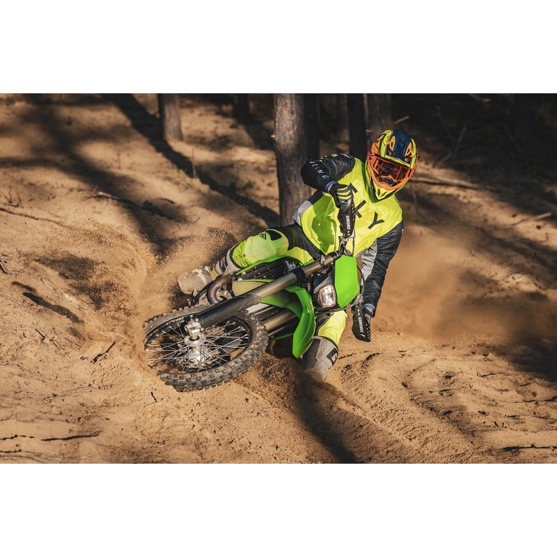 Motocross kaciga Cassida Cross Pro 2 Contra fluo žuto-narančasto-plava
